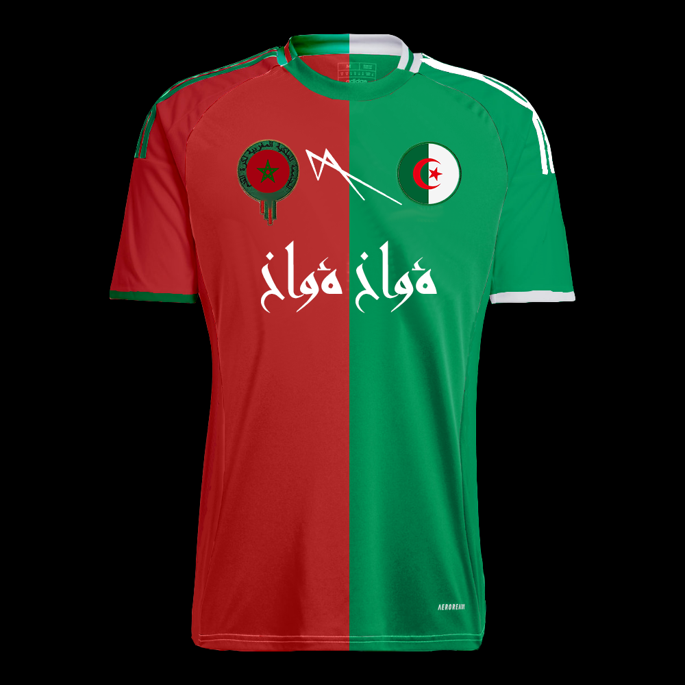 Maillot - Algérie x Maroc - Khawa Khawa